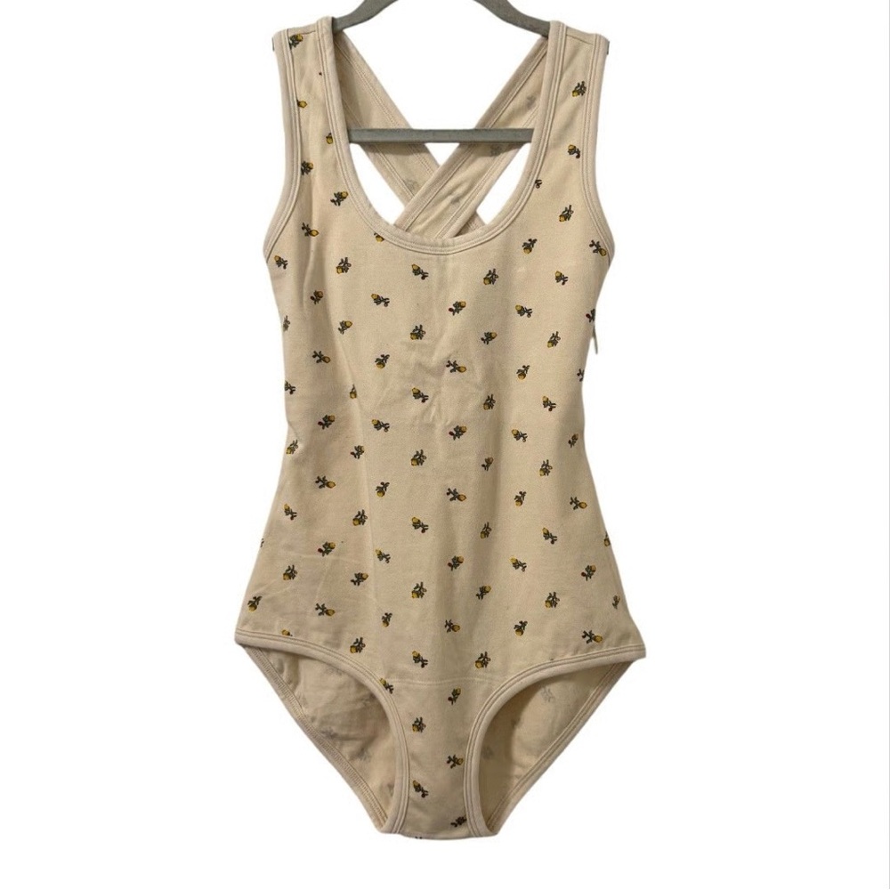 ARQ Bodysuit with Floral Pattern